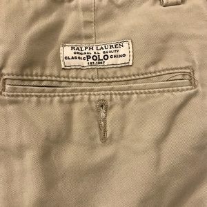 Polo by Ralph Lauren khaki shorts